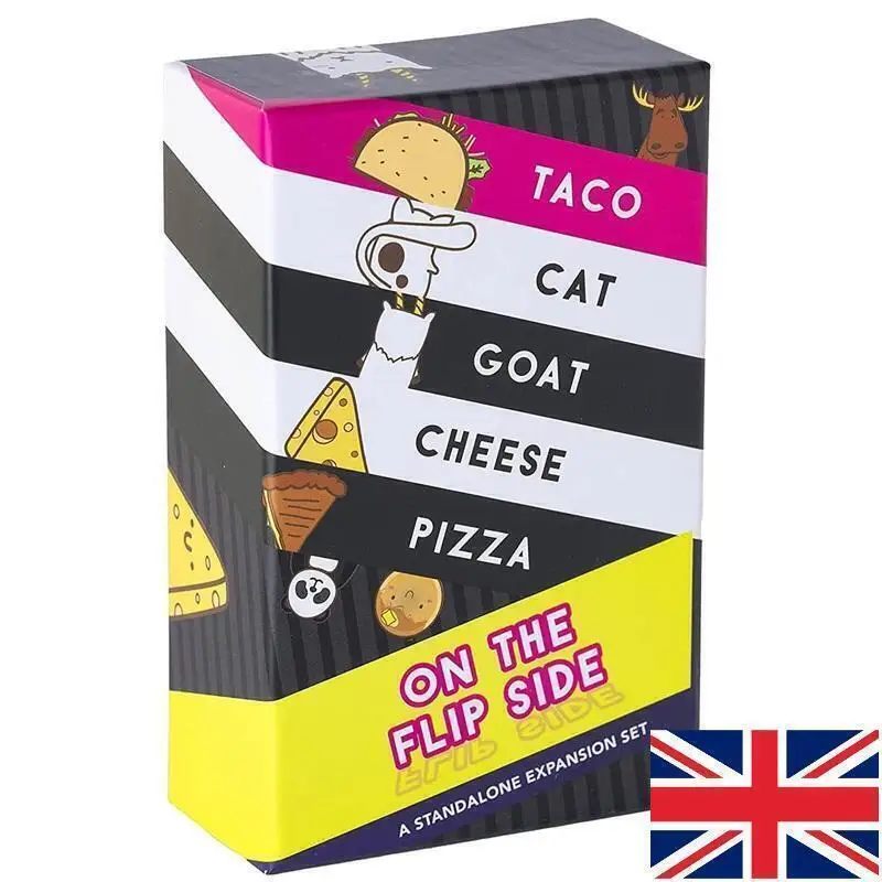 1 PCS Taco Cat Goat Cheese Pizza Game Family Party 2-8 Players Card Games