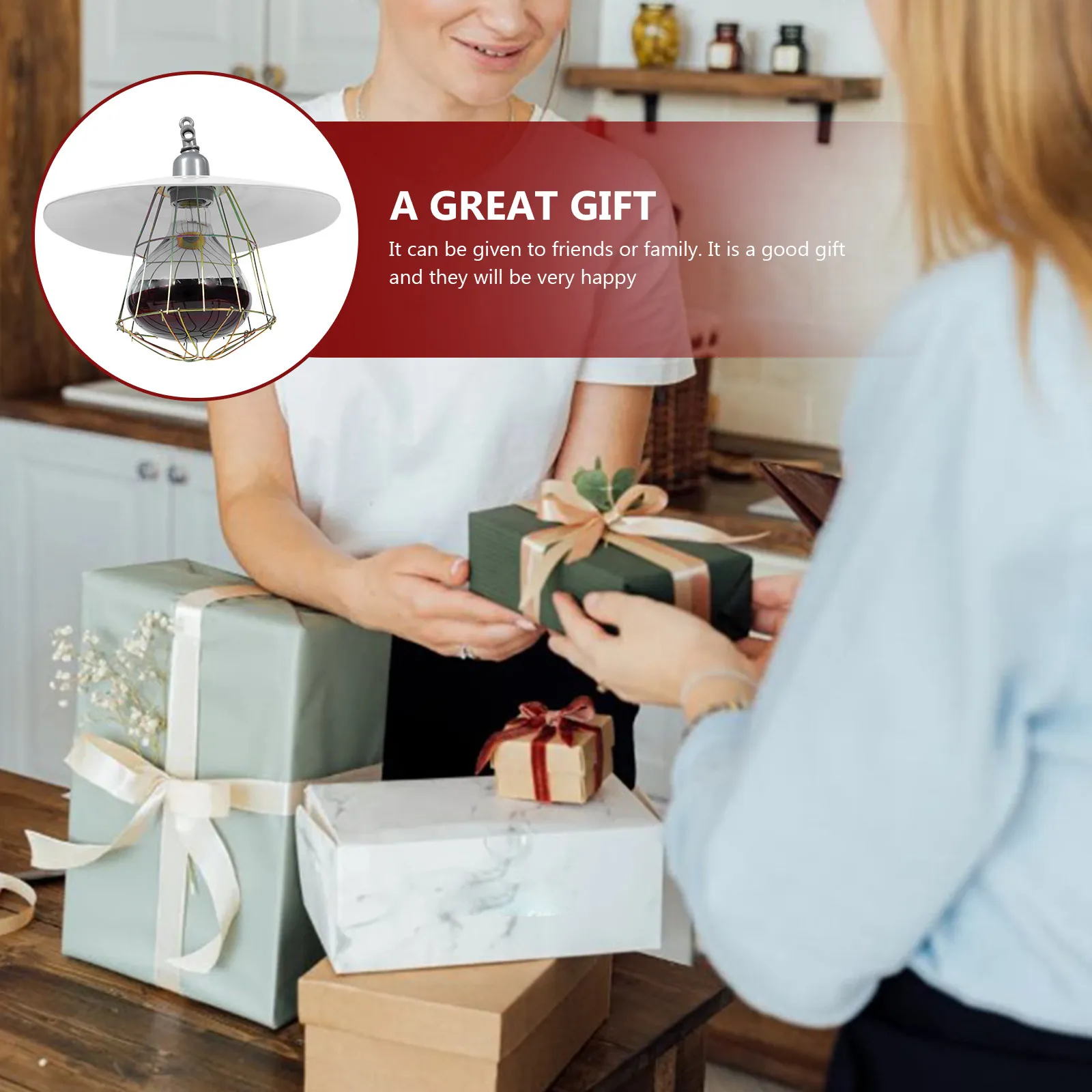 

1Pcs Safe Livestock Warming Light High-Durability Heat Lamp for Animal Enclosures Chickens Sheep Ducks Dogs Pigs Geese Reptiles