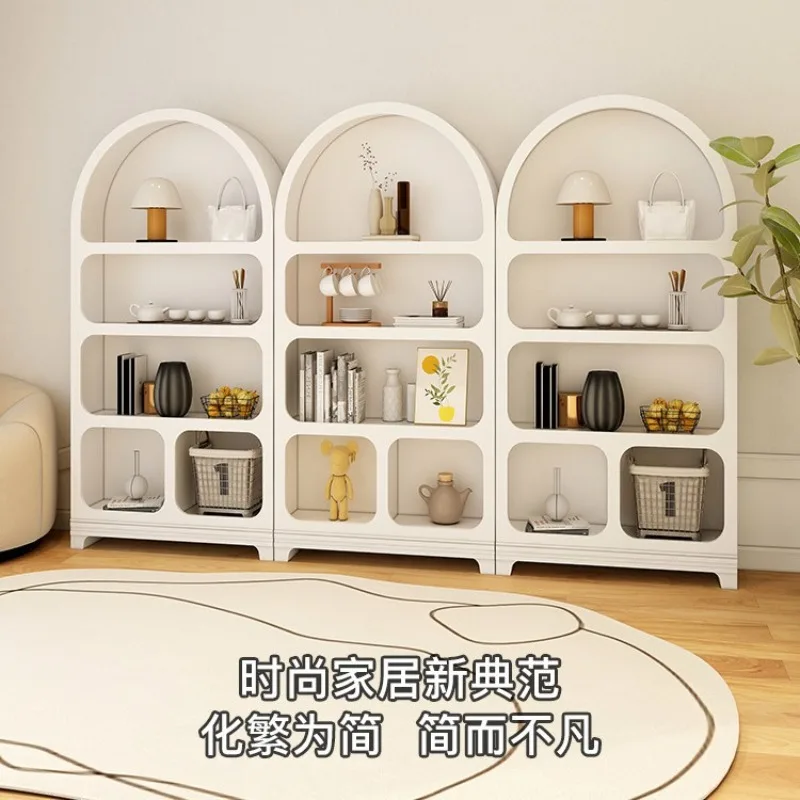 Art Design Estante arqueada Armário de armazenamento Sala de estar moderna