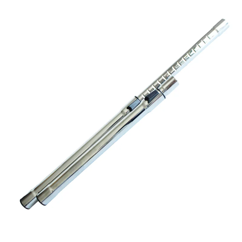 ABKO-3X tubo telescópico de metal tubo de extensão reto para todos os tipos de peças de aspirador de pó não filtro de escova 35mm