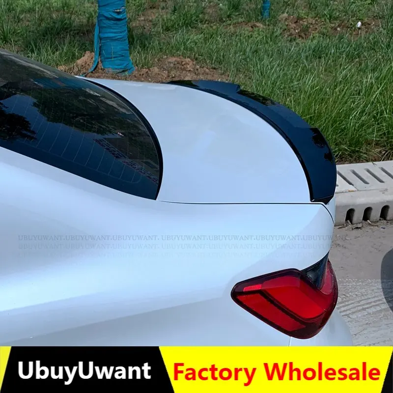 For BMW G20 NEW 3 Series 2019 2020 320i 320D Rear Spoiler ABS Plastic Tail Trunk Wing Decoration V Style