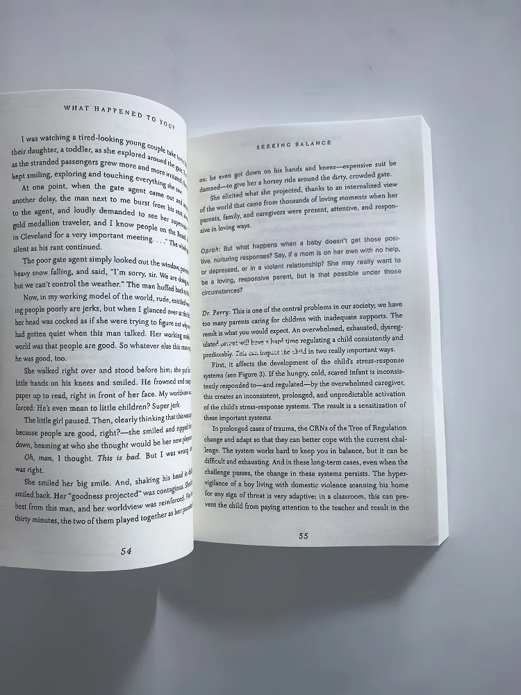 Versión en inglés ¿Qué pasó contigo consejero psicológico de Oprah?