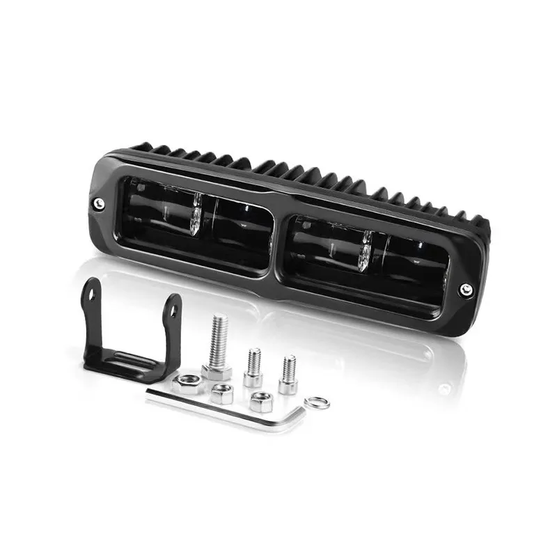 

6-inch white light straight-line lamp for off-road vehicle, external front bumper light, car LED, new long strip working lamp