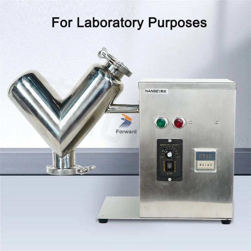 2L Small V Type Powder Mixer VH-2 Mixing Machine Blender for Pharmaceutical Food