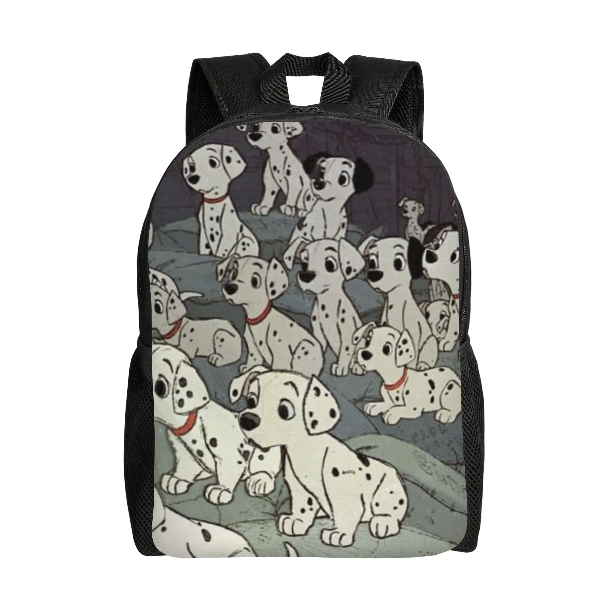 

Back to school season Once Upon a Time Schoolbag 101 Dalmatians High School Students Vintage Backpack