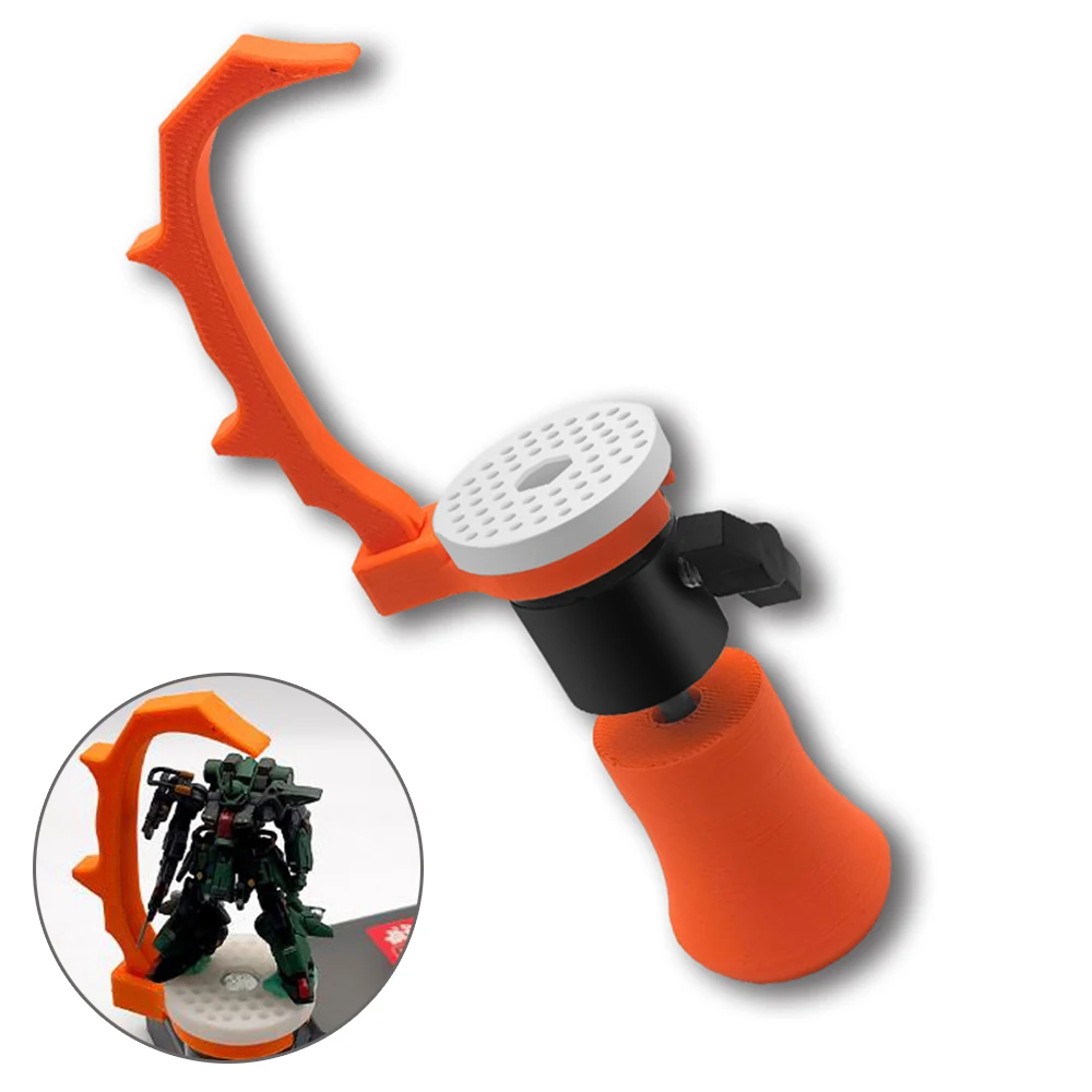 360°Rotation Model Handheld Painting Handle Coloring Holder Miniature Hand Held Painting Fixed Bracket Hobby Craft Coloring Tool