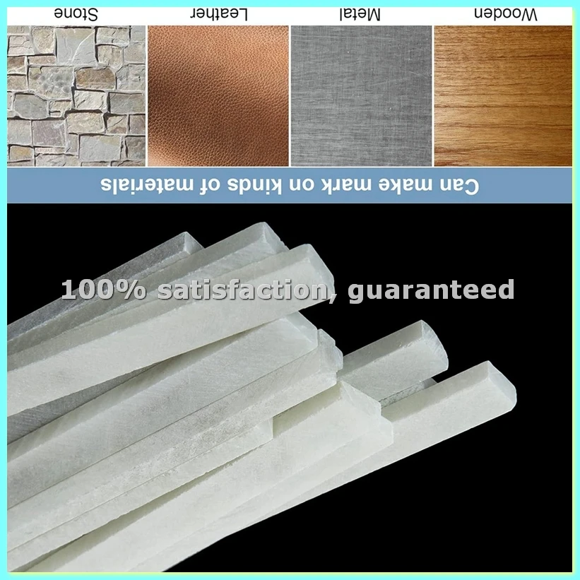 72Pcs Soapstone Pen Refills,White Soapstone Refills,Soap Stones Chalk,Soapstone Pencil for Welders Textile Marking Tool-ABFB