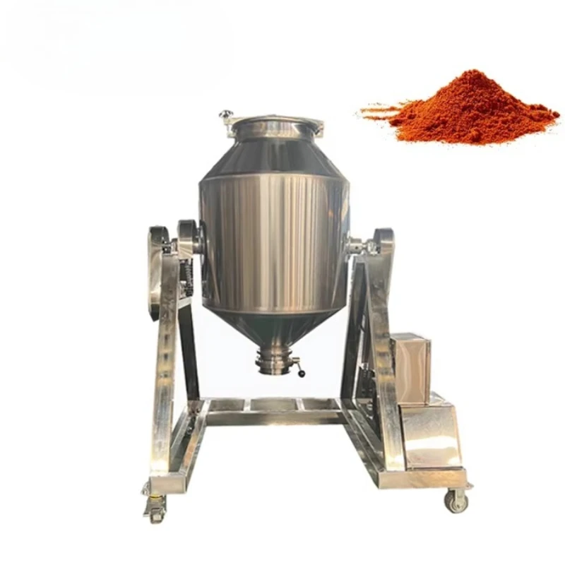 

Laboratory Industrial Food Powder Mixer Roller Animal Poultry Feed Mixer Spice Dry Powder Mixer