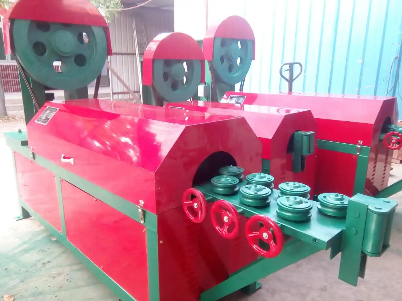 

Hot Sale Rebar Straightening Machine Bar Straightening Machine Steel Coil Steel bar Straightening and Cutting Machine