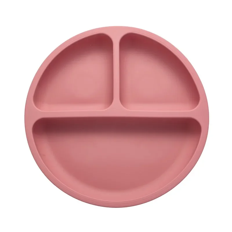 Boîte à lunch en silicone pour enfants, bol alimentaire complémentaire, bol à ventouse anti-chute intégré, alimentation pour bébé, division infantile