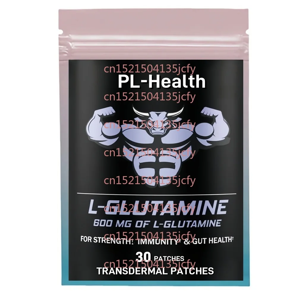 

30 Patches L Glutamine Transdermal Patches Supports Strength, Muscle Recovery, Immunity, & Gut Health