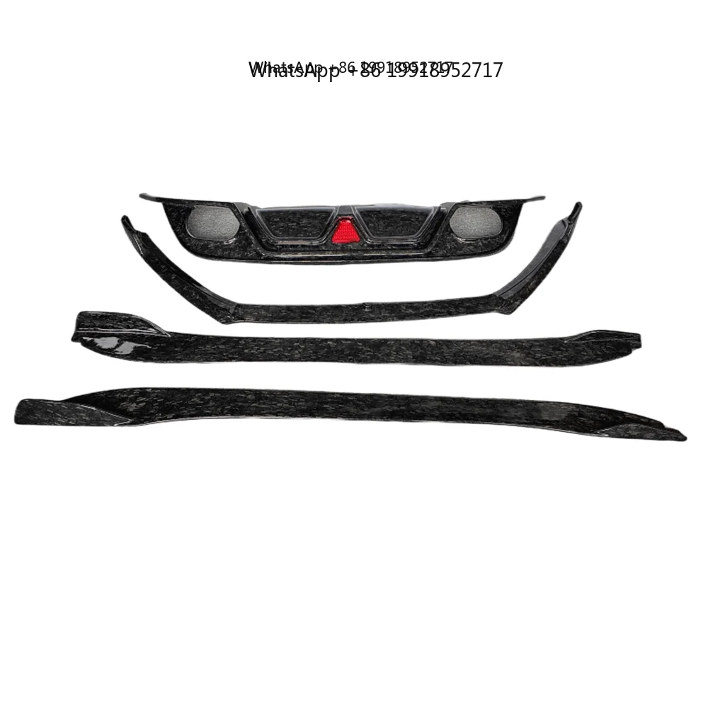 

High Quality Forged Carbon Fiber Body Kit for 2013-2019 F-Type Includes Front Bumper Lip Skirt and Rear Diffuser JJ530