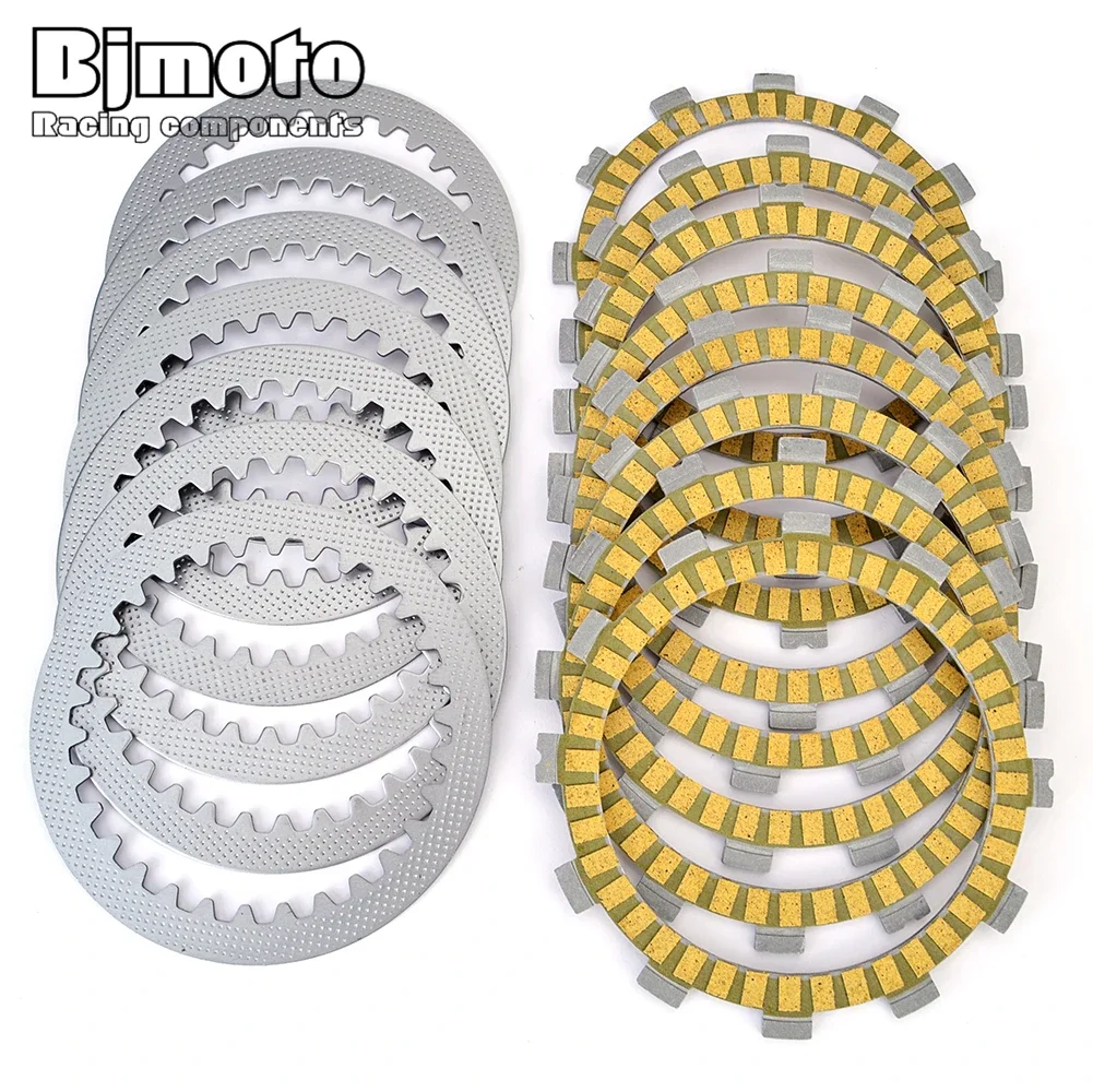 Clutch Friction Plates Disc For Suzuki GSF400 GSX400 GSXR400 21441-33C51 21441-25C01 21442-33C51 21451-19A00