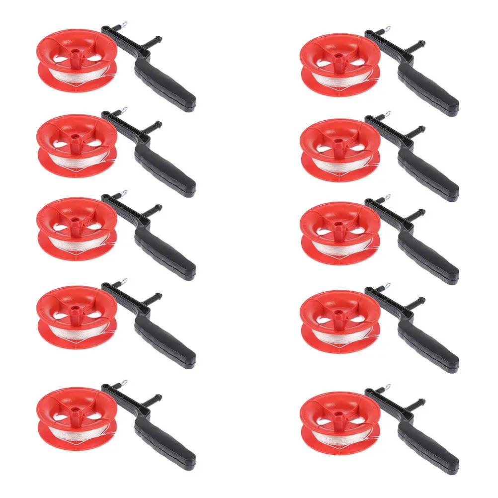 

Набор из 15 пластиковых ручных катушек для воздушных змеев, прочные, для организации лески, идеально подходят для семейного отдыха на природе