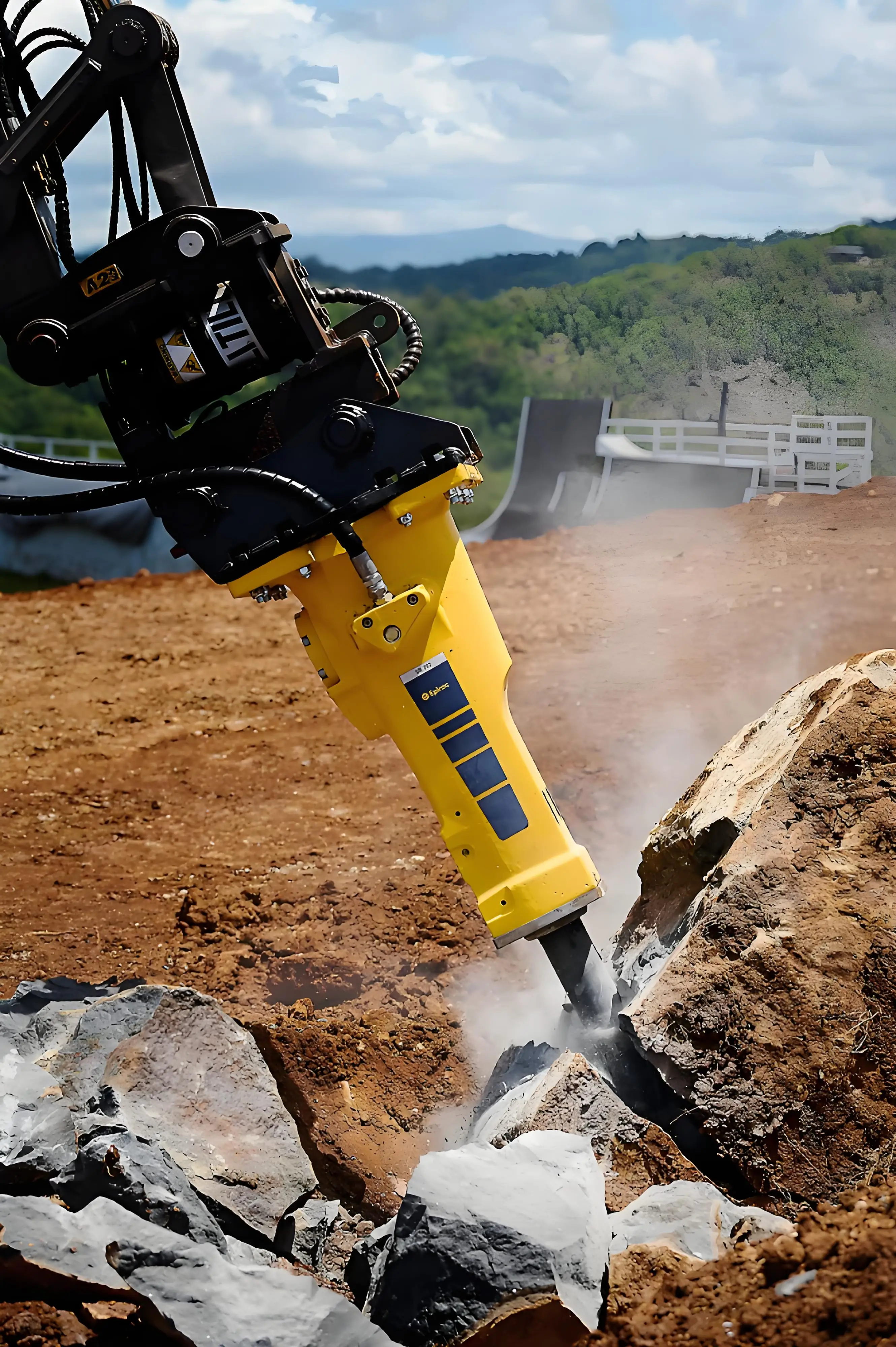 خيار صلب لدينا قواطع الخرسانة SB SB202 مطرقة حفارة الكسارة الهيدروليكية