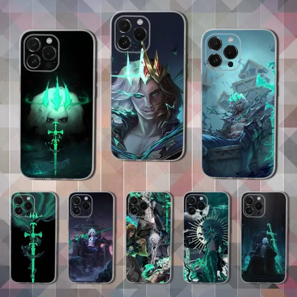

Hot Game L-LOL V-Viego Phone Case For iPhone 16,15,14,13,12,11 Pro,Max,Plus,X,XS,XR,SE,Mini Transparent Soft Cover
