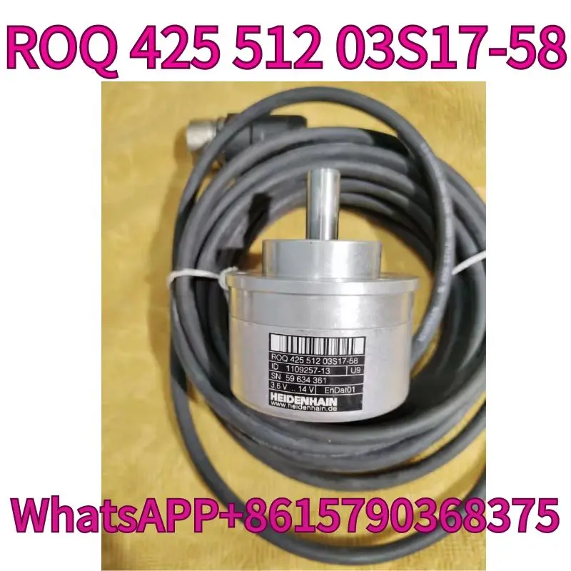 

New encoder ROQ 425 512 03S17-58 with a one-year warranty for fast shipping