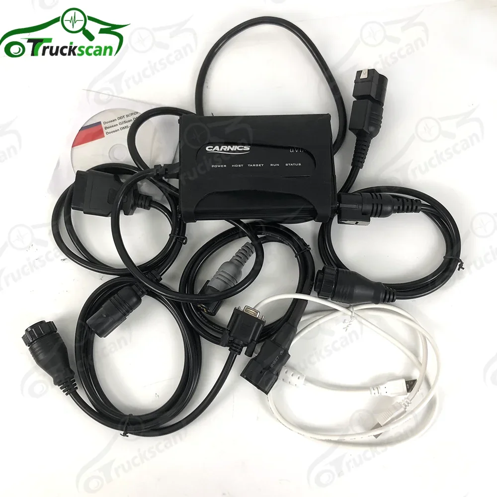 2024 Heavy Duty Diagnostic tool for Doosan Diagnostic Scanner kit uvim Communication Interface Forklift Excavator Loader