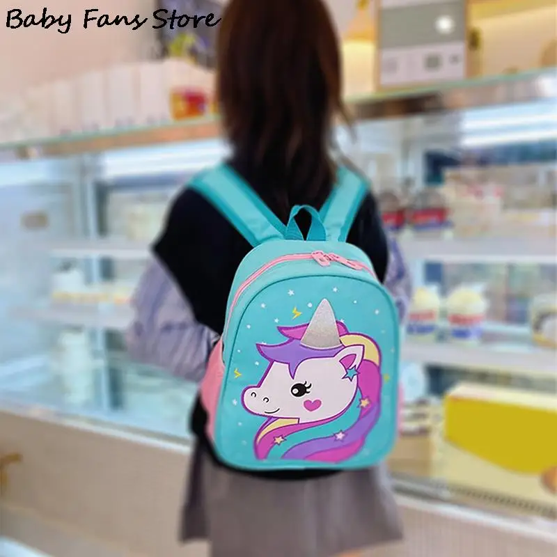 Children Cartoon Rucksack Kids Cute Mochila Large Capacity Student Backpack Unicorn School Bags Animal Pattern Book Bag 2023