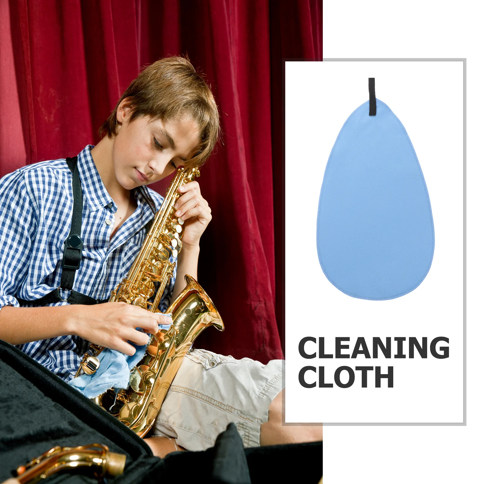 3pcs Flute Cleaning Cloth Microfiber Soft Durable For Saxophone Clarinet Maintenance Music Instruments Care Tool