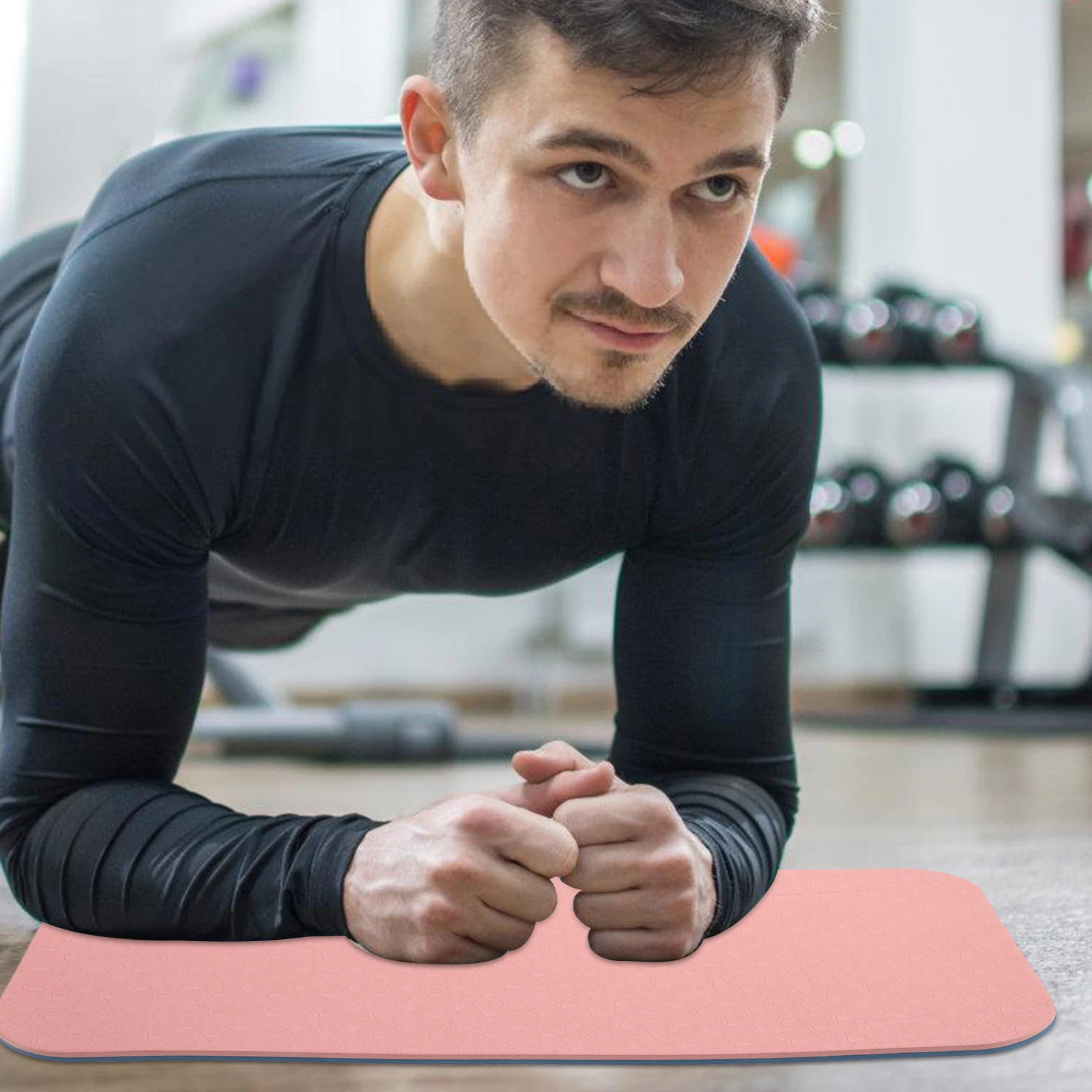 

Supple Tpe Yoga Mat Non-Slip Kneeling Pad for Joint Support Comfortable Exercise Cushion for Knees Elbows Feet Adults Elderly