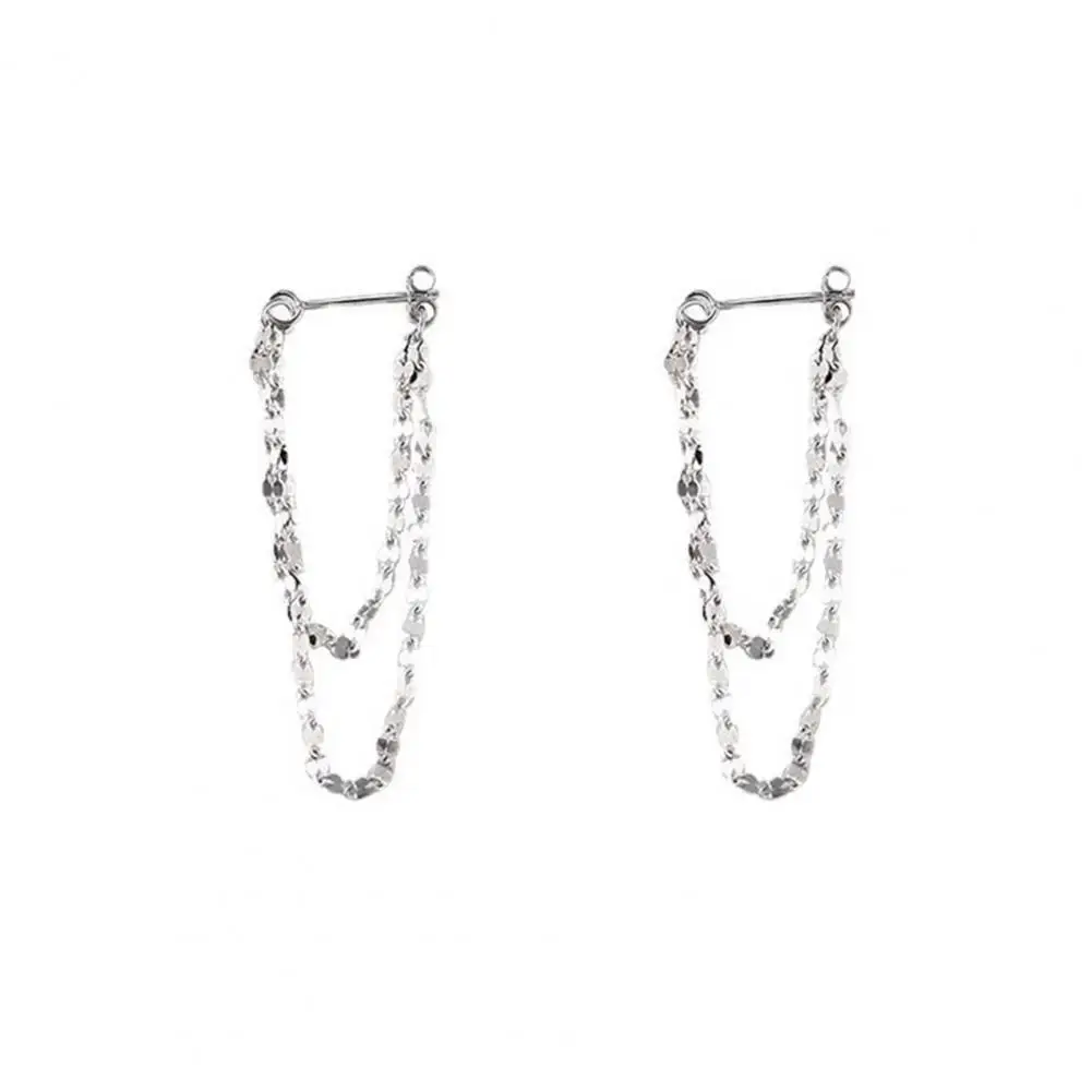 

Легкие серьги Элегантные двухслойные серьги с кисточками для женщин Легкие висячие серьги для выпускного вечера и свиданий Формальные