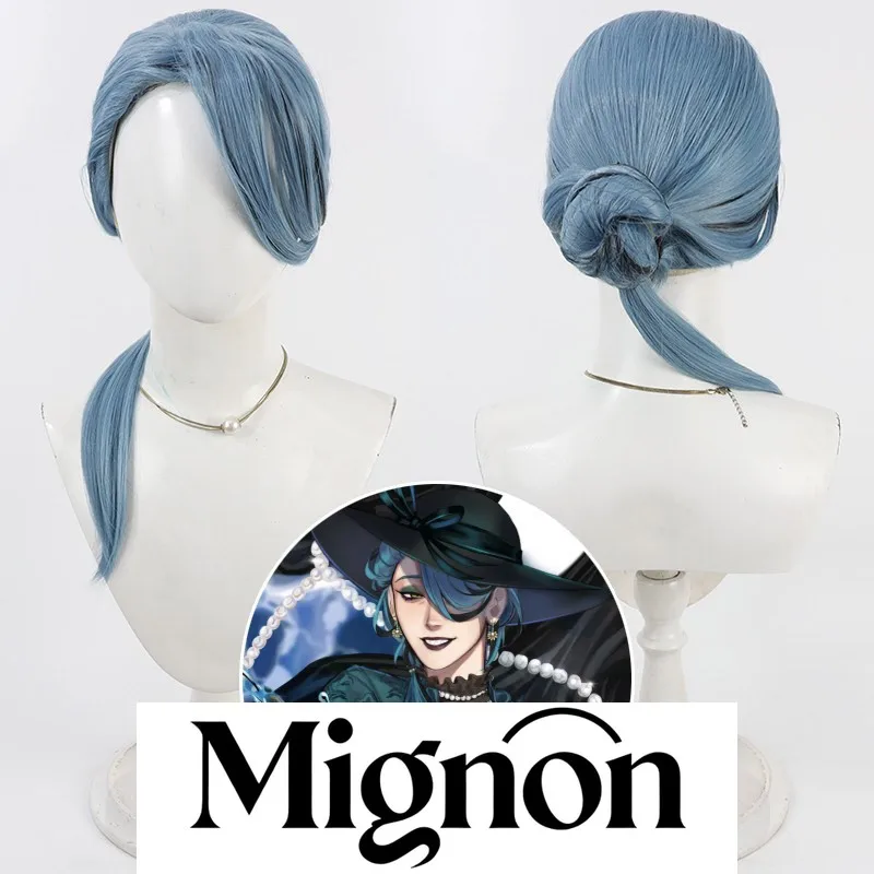 

Twisted Wonderland Georgina Leech cosplay wig Jade Floyd mother Halloween gift