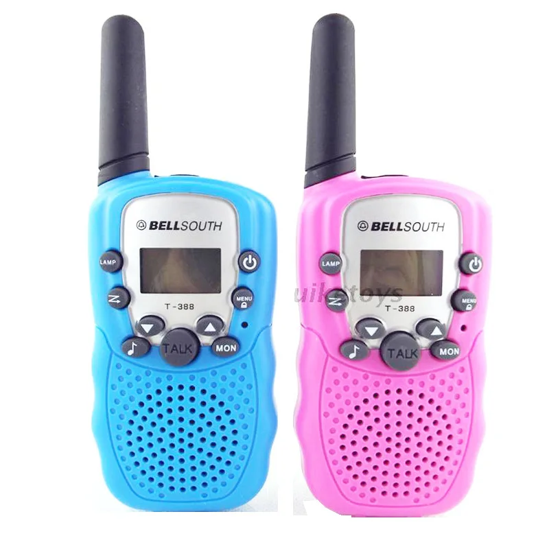 Mini Walkie Talkie portátil para crianças, receptor de longo alcance, 3-5km, presente de aniversário, brinquedos para meninos e meninas, 1 peça