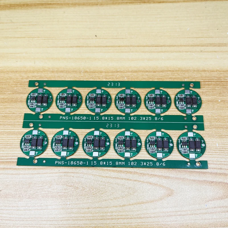 10 Uds 18650 batería de litio precisión IC G3JK placa de protección doble MOS 4,2 V placa de protección de energía de una sola cuerda corriente 6A
