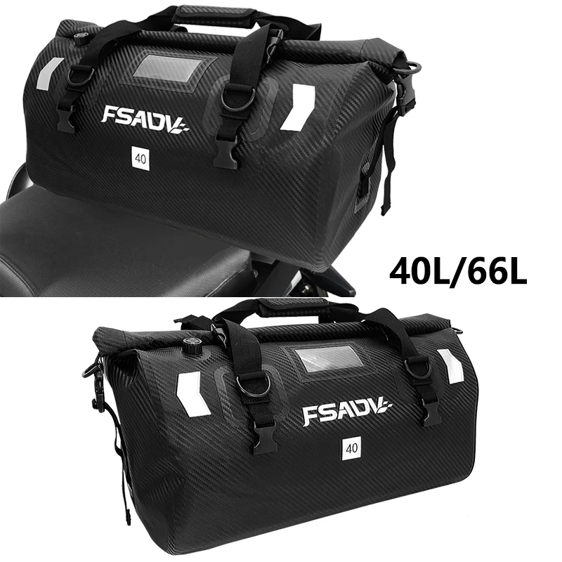 

Сумка на заднее сиденье мотоцикла 40л 66л водонепроницаемые хвостовые сумки уличная сумка для багажа для Yamaha Super Tenere XT1200Z XTZ1200