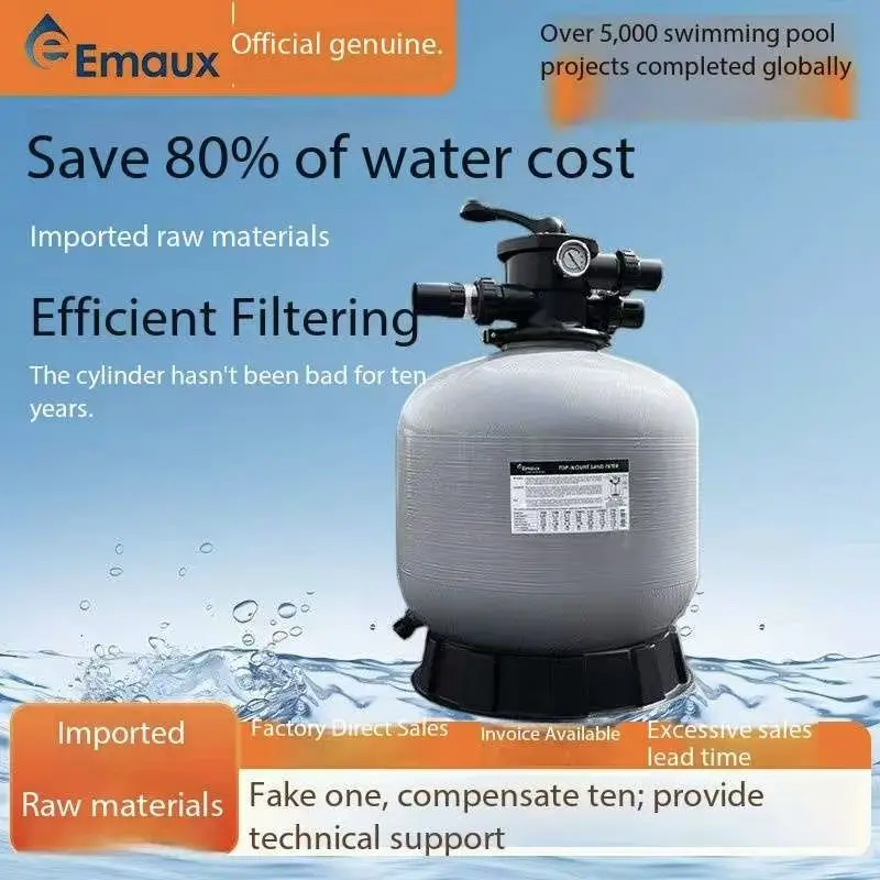 High Quality Genuine Side Type Stainless Steel Sand Filter with Precision & Efficient Filtration for Pool Swimming Pool