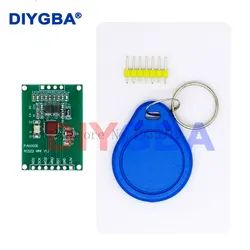MFRC522 RC522 RFID radio frequency induction IC card read and write module of small size mini 13.56 MHZ