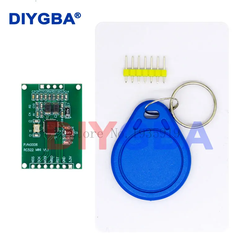 MFRC522 RC522 RFID radio frequency induction IC card read and write module of small size mini 13.56 MHZ