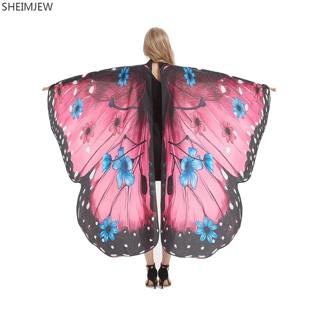 

Watercolour Butterfly Shawl Dreamy Wings Decoration Animal Character Forest Butterfly Fairy Cosplay Costume Holiday Dress Up