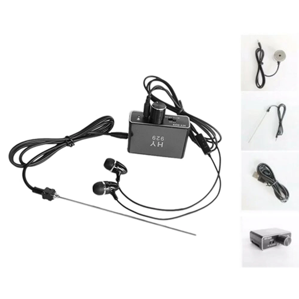 HY929 Strength Detecting Floor Heating Wall Water Pipes Outdoor Pipes Leak Detectors Wall Detecotor Water Leakage Oil Car Noise