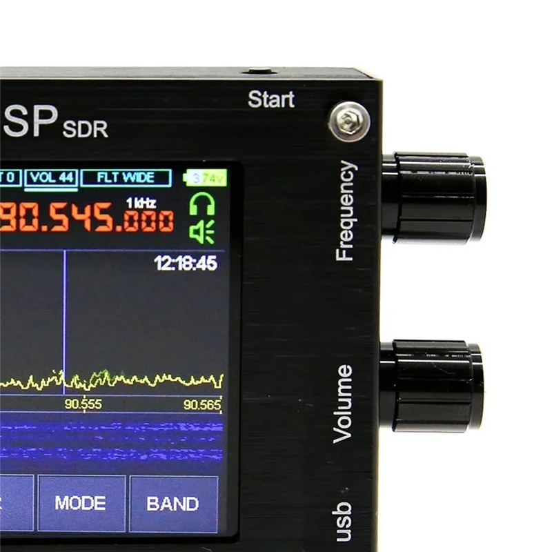 Penerima Radio Malachite DSP SDR Radio Malachite 50 Khz-2.0Ghz 3.7V 3800Ma AM FM SSB NFM WFM