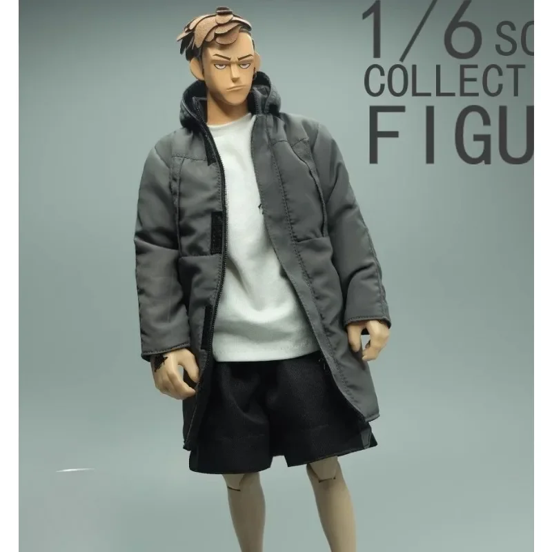 

1/6 весы солдат модный модный пуховик пальто модель одежды для 12-дюймовых фигурок украшения для куклы