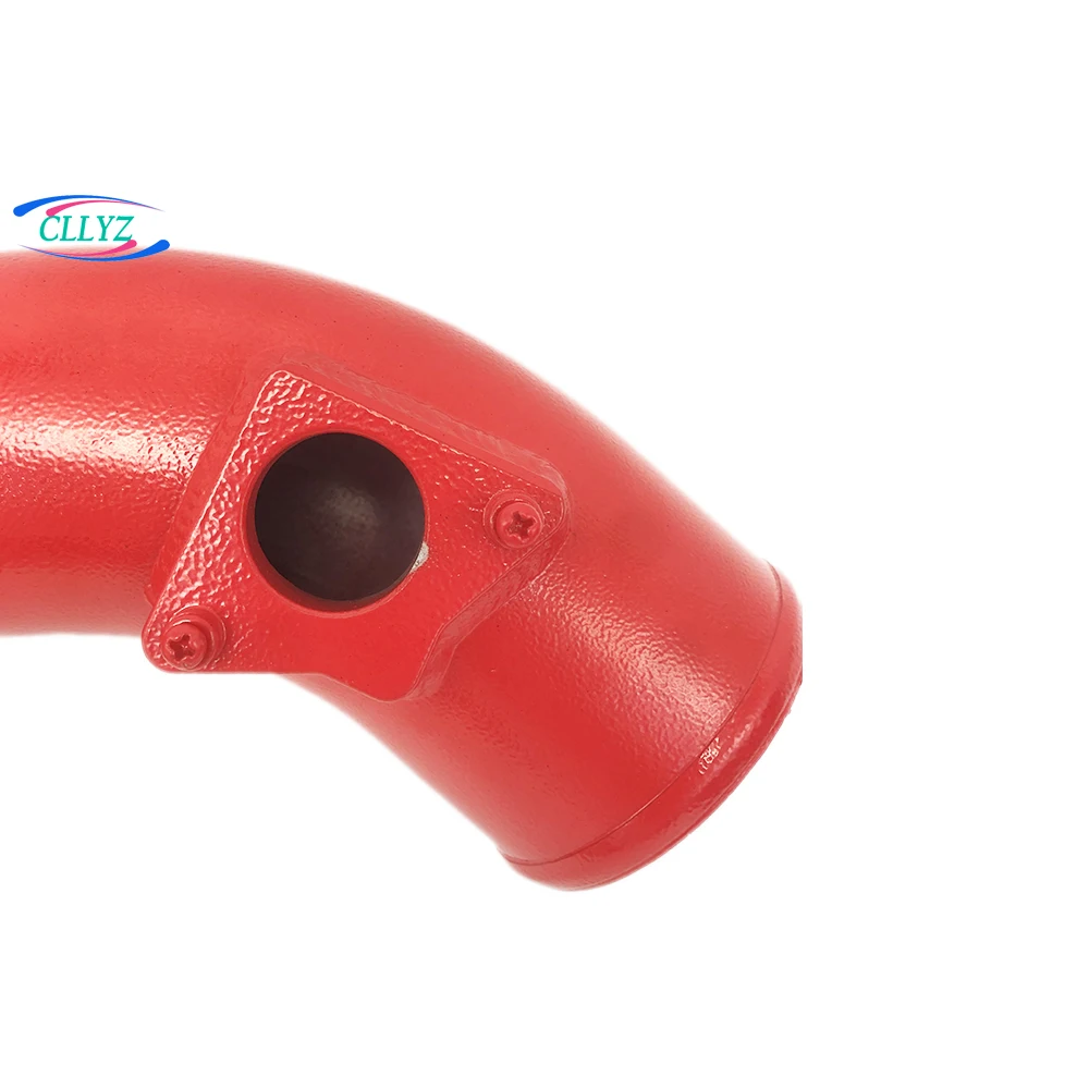 CLLYZ Cold Air Intake Kit Aluminum Alloy Red with Large Flow Air Filter For Honda Accord 8 2.4L SPIRIOR Odyssey 2.4L