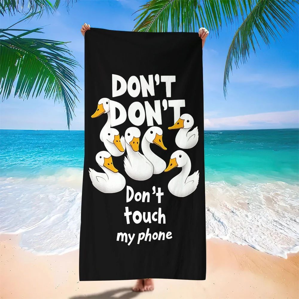 1pc Microfiber Large Lightweight Microfiber Beach Towel Quick  Sand Free Oversized Travel Beach Blanket Absorbent Fast Drying