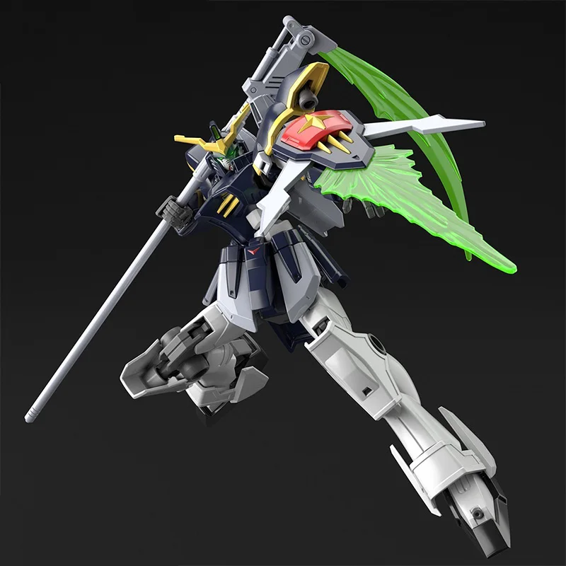 Bandai Original HGUC 1/144 GUNDAM Anime Model DEATHSCYTHE GUNDAM Action Figure Assembly Model Kit Robot Toy Gift for Kids