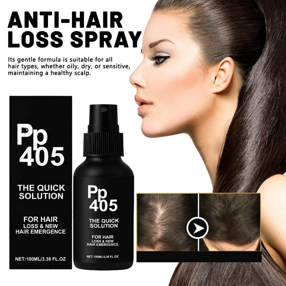 

THE QUICK SOLUTION Anti-Hair Loss Spray Nourishes Scalp Strengthens Hair Roots Leave Hair Naturally Fluffy Plump Hair Care Spray