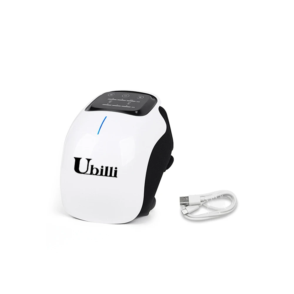 

Ubilli Electric Knee Massager apparatus Infrared Heat Vibration Knee Pain Relief for Swelling Stiff Joints Stretched Muscles