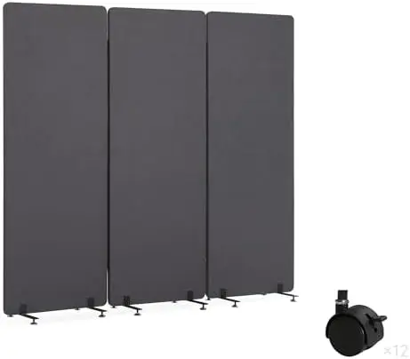 Freestanding Room Divider, 72.4