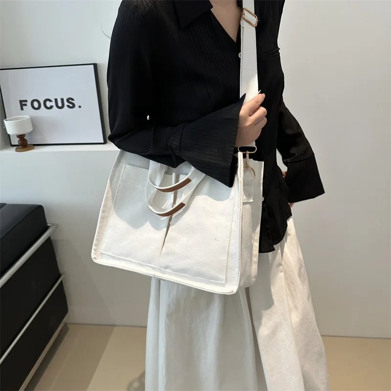 Crossbody Bags for Women Canvas Bag Student Crossbody Small Tote BagTrendy Shopping Bags Designer Bags Сумка Женская Bolsa Sac