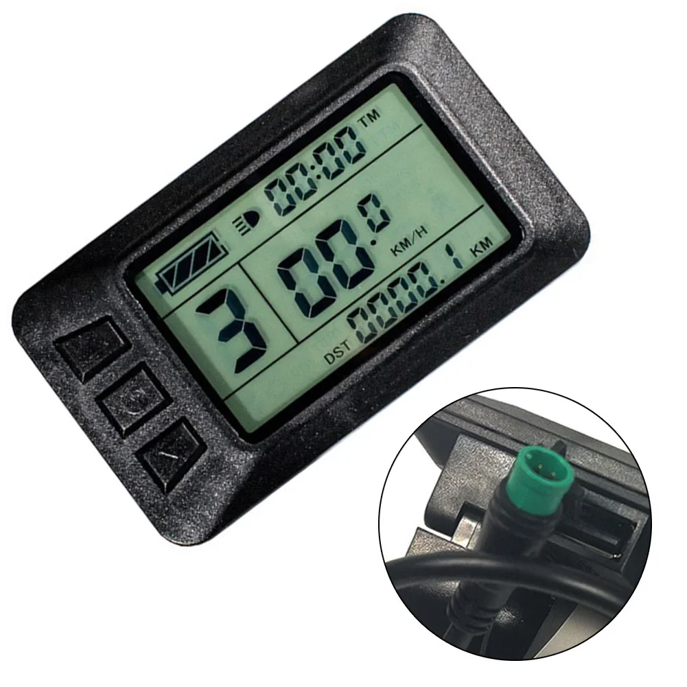 

Parts E-bike KT-LCD7 USB Display Meter Cycling Panel USB Interface 150mm Accessories Display Meter Electric Bicycle