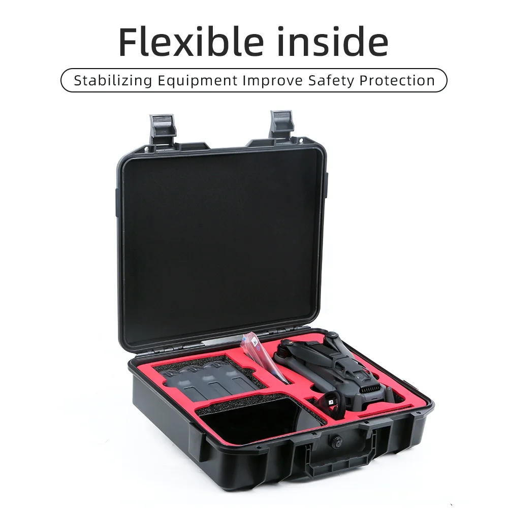 

Hard Safety Explosion-proof Storage Case for DJI Mavic 4 Pro Waterproof Protective Carrying Case Black