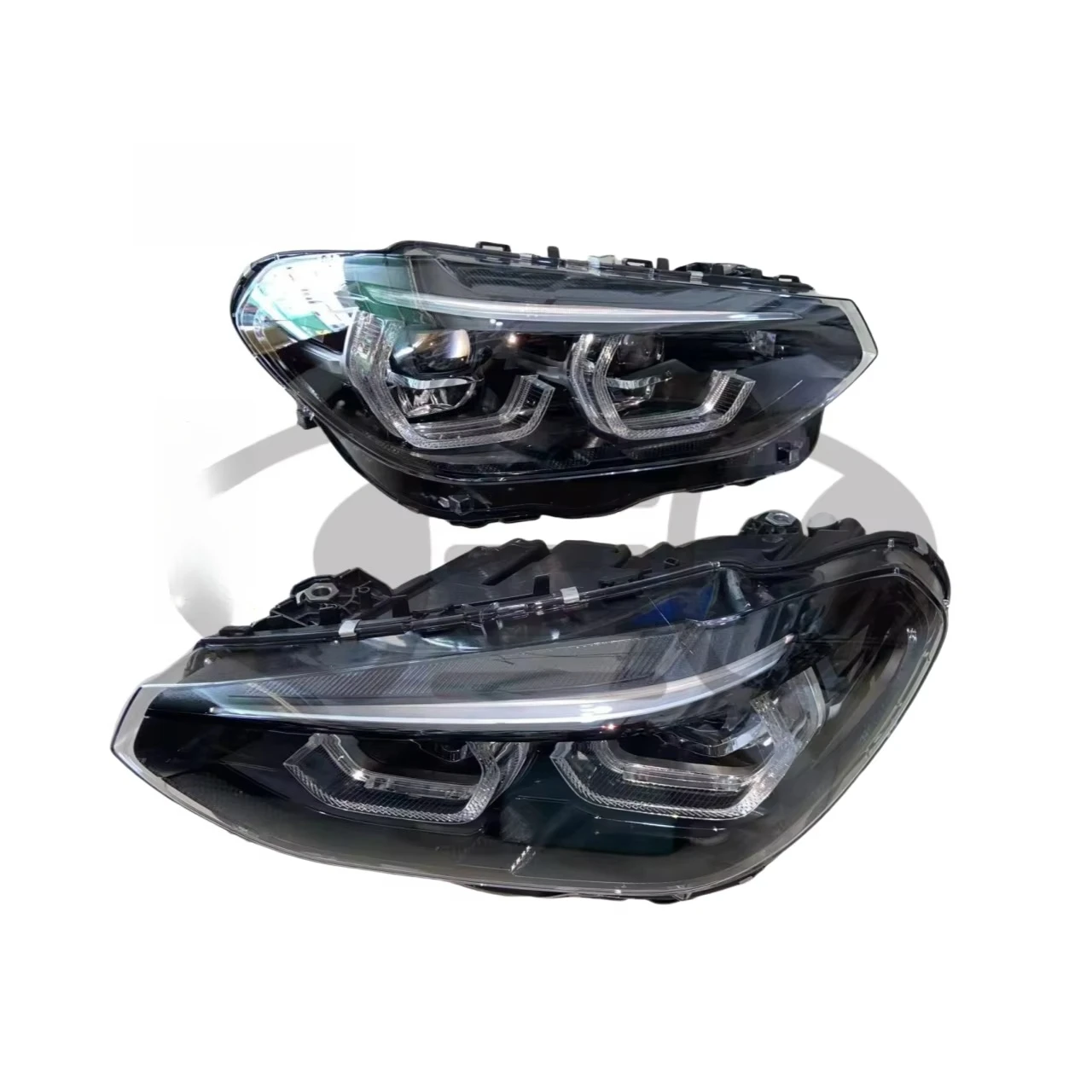 

1 Set Suitable for X3 X4 G01 G02 G08 Car Lighting System LED Headlights Black Version Yellow Daytime Running Lights