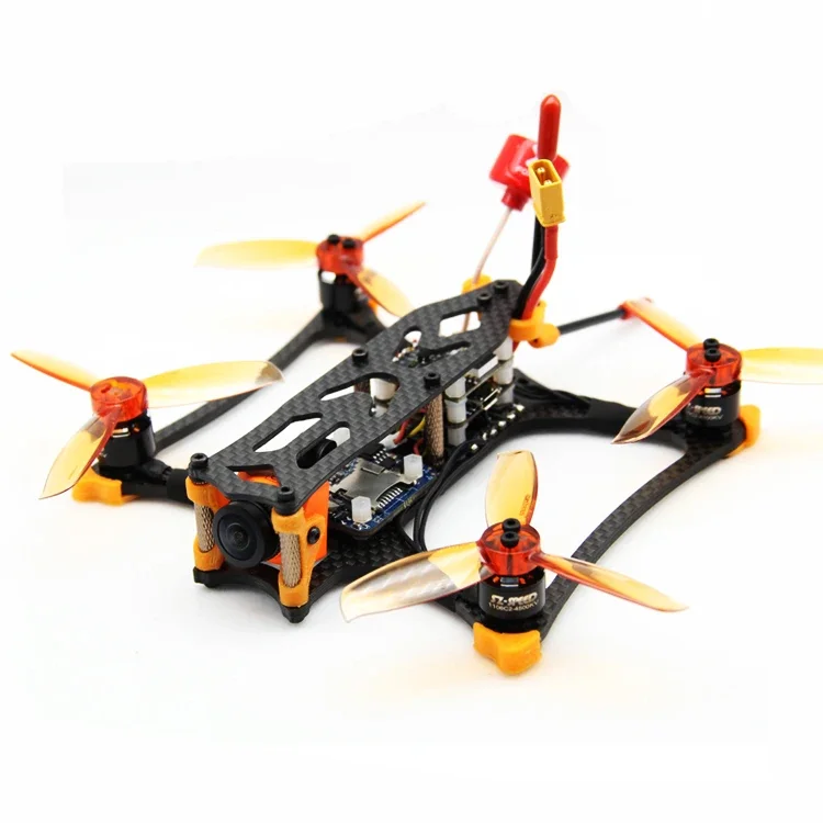 KBAT138 Kit telaio in fibra di carbonio da 138mm braccio da 3mm con parti di stampa per droni FPV Freestyle da 3 pollici 19 x19mm Rumcam Split Mini