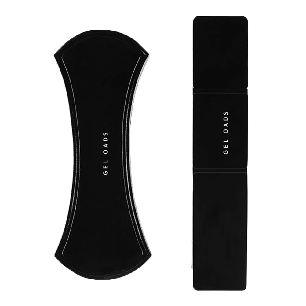

2Pcs Reusable Adhesive Gel Pads for Phone Tablet Mount - Non-Slip Sticky Mat for Car Dashboard Home Office Wall Tool Cable