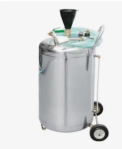 Portable Stainless Steel Spray Foam Tank, 20/40/80L Pressure Vessel for Car Washing & Foam Application